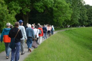 Aus dem Kino raus zum Vogelspaziergang 🦆🐦⬛
Auch in Lünen gab es direkt nach der Kino-Vorstellung eine kleine Vogeltour mit Protagonist Thomas Griesohn-Pflieger. Auf der Suche nach heimischen Arten ging es für zahlreiche Zuschauer:innen - ausgestattet mit Ferngläsern und Notizbüchlein - durchs Lüner Stadtgebiet entlang der Lippe und durch kleine Parkanlagen. 📒🌿
___
From the movie theater to a bird-watching walk 🦆🐦⬛
In Lünen, too, a short birdwatching tour with protagonist Thomas Griesohn-Pflieger took place immediately after the movie screening. In search of native species, numerous audience members - equipped with binoculars and notebooks - made their way through the Lünen city area along the Lippe River and through small parks. 📒
#loekenfranke #birdwatching #birding #documentary #watchingpeoplewatchingbirds